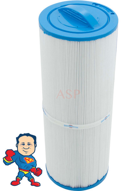 Jacuzzi Premium Filter Cartridge, 35sqft, 4-5/8" x 12-1/2", 2"SAE Threads