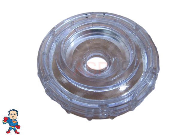 Dynasty Spa Hot Tub Diverter Cap 3 5/8" Wide Clear Orion Thicker 13/16"