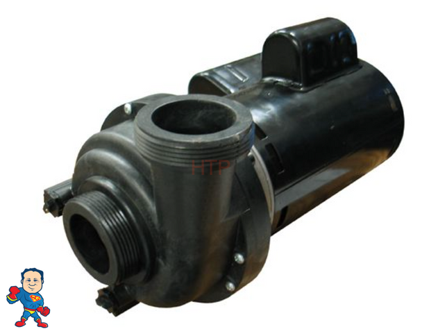 6500-343, Pump, Jacuzzi / Sundance, Baseless, Piranha, TheraFlo, 48FR, 2.5HP, 2SP, 230V