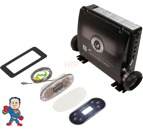 Control Retrofit Kit Balboa BP7, 2 Pump, Pump 3/Blower ,Ozone ,Light, 5.5kW, 115v/230v, with TP600 Topside