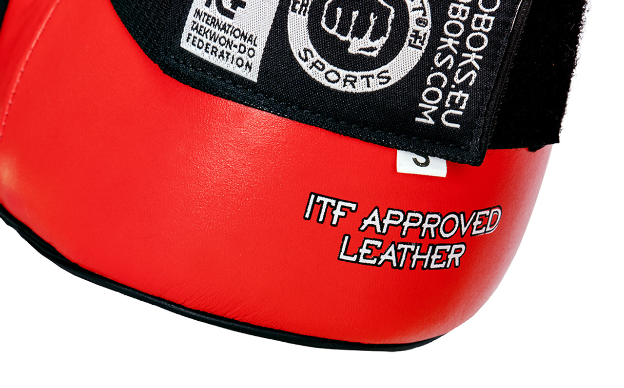 MIGHTYFIST ITF APPROVED LEATHER Sparring Boots - DOBOKS.COM