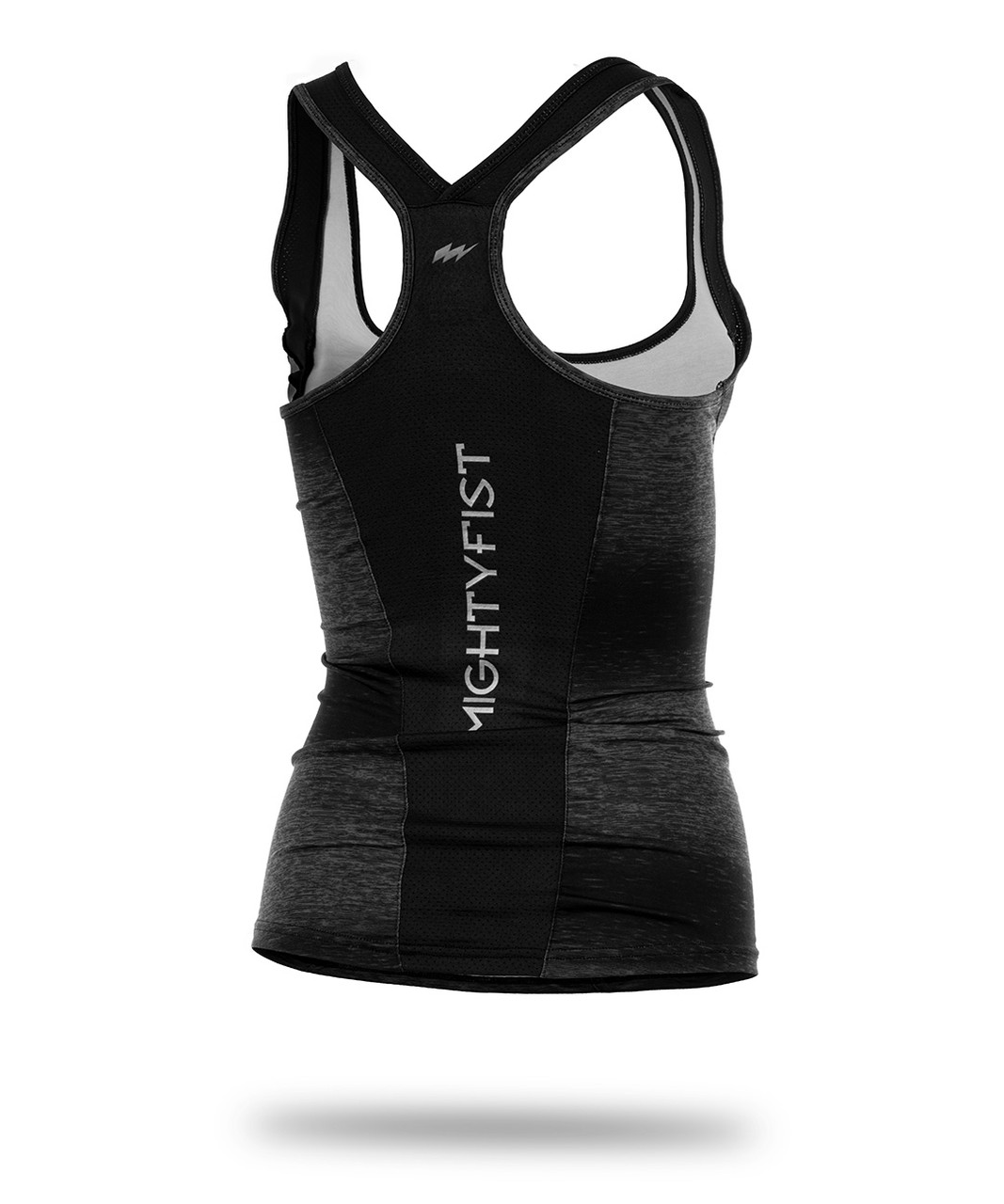 トップス BACK EMBLEM LOOSE FIT TANKTOP - BLACK Logo Ribbed Tank Top | VERSACE US