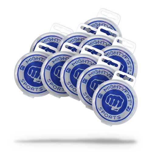 10 Pack MIGHTYFIST MOUTH GUARD Single with Case 10 Pack MIGHTYFIST MOUTH GUARD Single with Case
