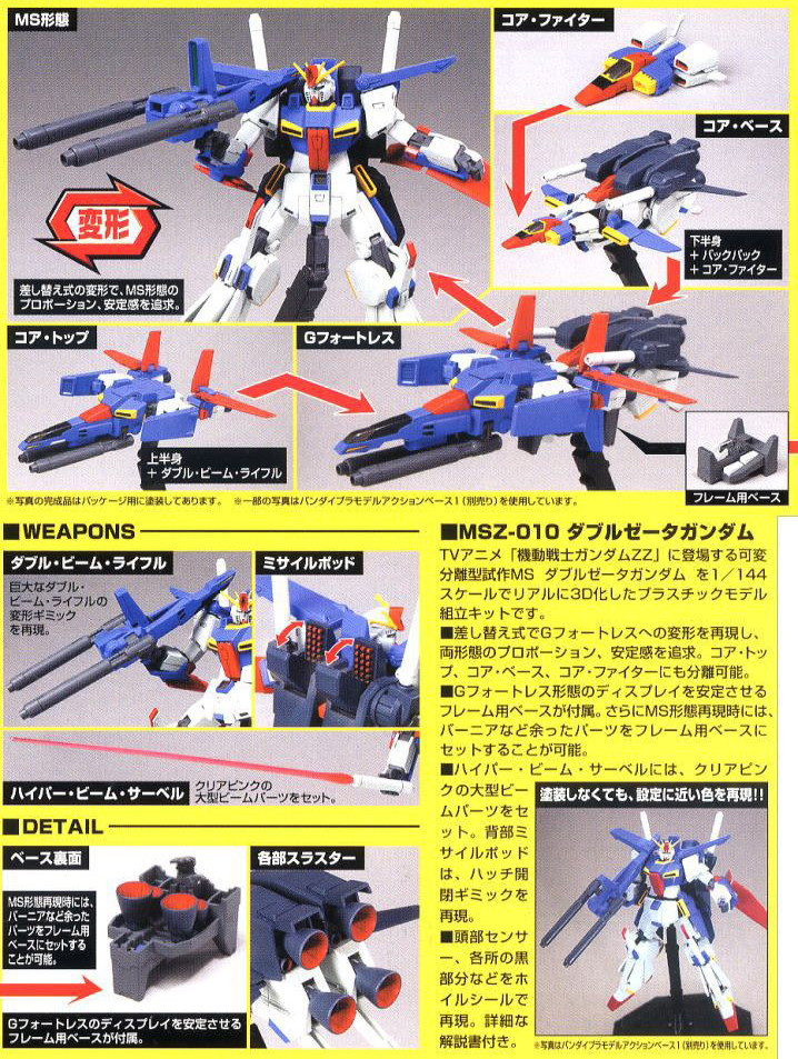 111 ZZ Gundam (HGUC) - Hobbyholics