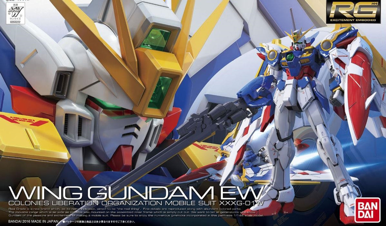 ①RG WING GUNDAM ②WING GUNDAM EW RG（セット） Amazon.com: Bandai Hobby - Gundam Wing EW - RG 1/144 - XXXG
