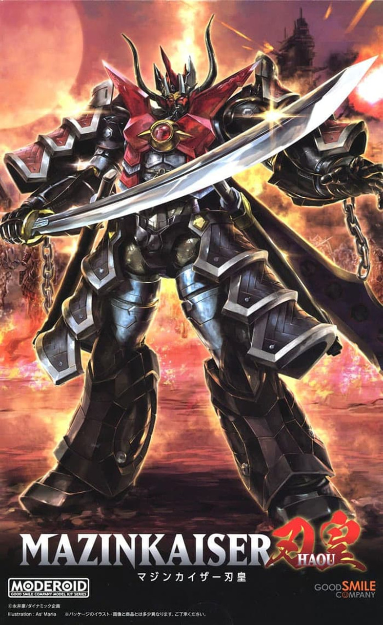 MAZINKAISER 刃皇 プラモデル フィギュア Amazon | MODEROID マジンカイザー刃皇 ノンスケール PS&ABS製