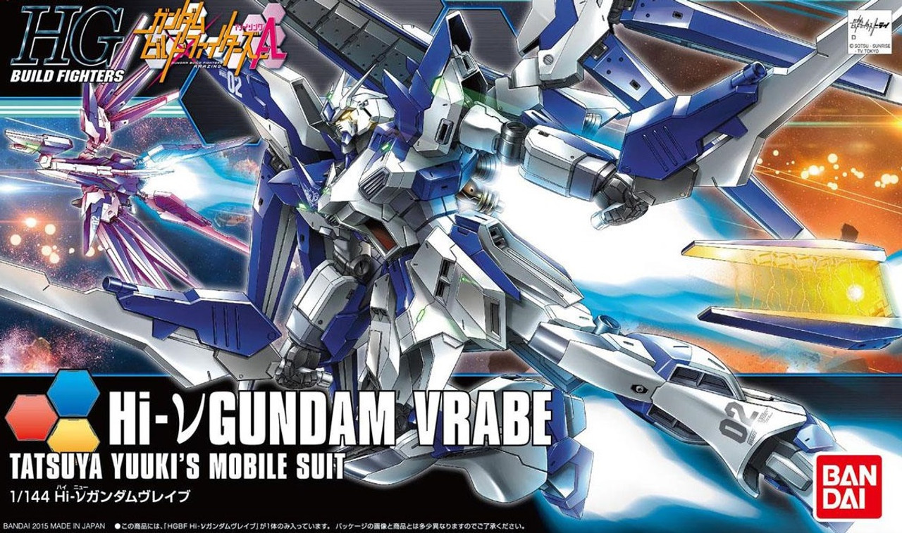 モ*ク様 Hi-ν GUNDAM VRABE AMAZING Ver. G-リミテッド: Release: HGBF 1/144 Hi-Nu Gundam Vrabe Amazing