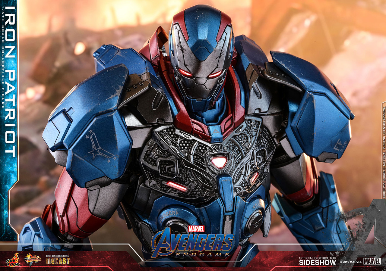 Iron Patriot 1/6 Scale Figure [Avengers: Endgame] (Hot Toys)