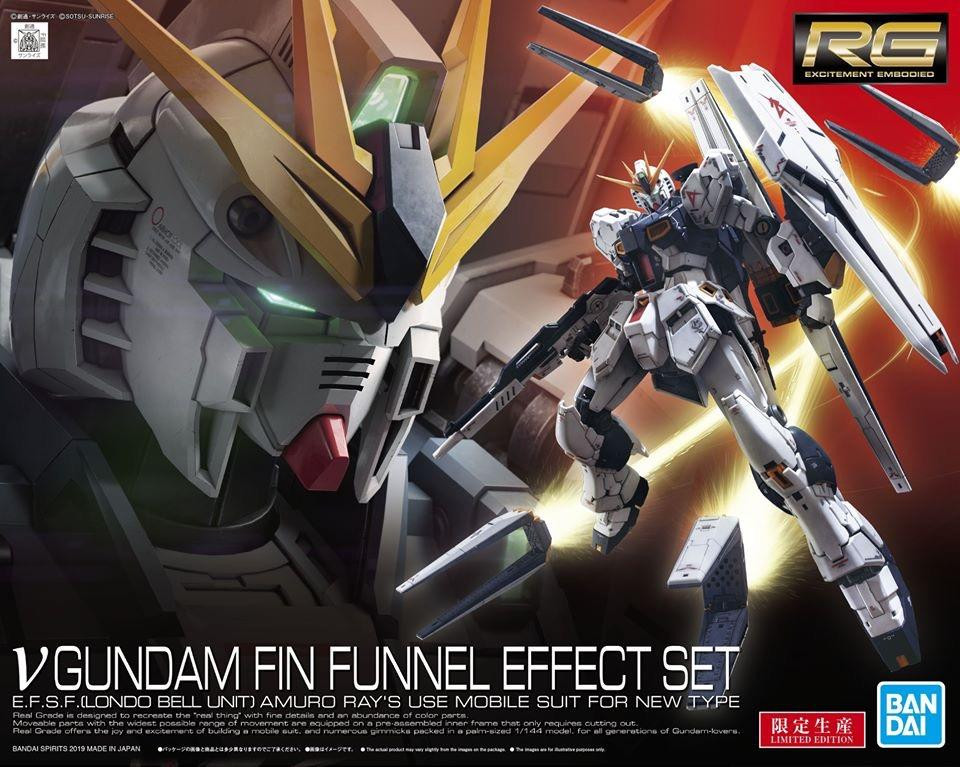 RG Vガンダム Fin Funnel Effect Set（限定生産） Nu Gundam Fin Funnel Effect Set (RG) - Hobbyholics