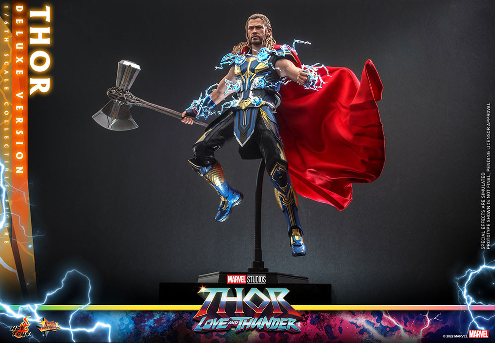 アメコミ kntoy57-0834 HotToys THOR DELUXE VERSION Hot Toys Thor: Love and Thunder Deluxe Figure - 1/6 Scale