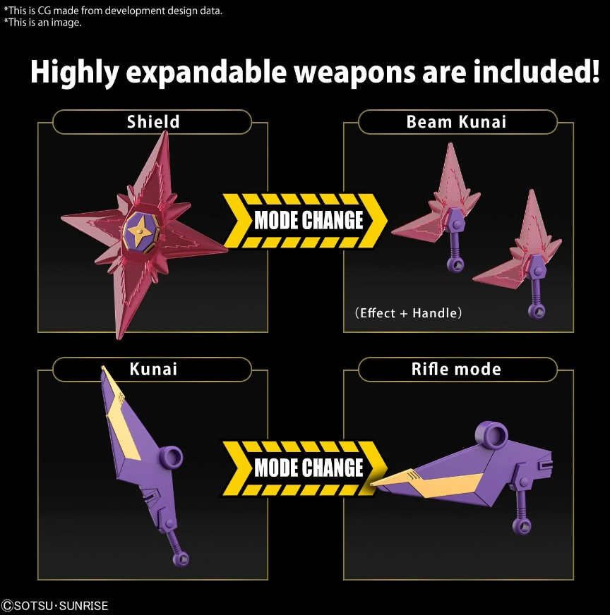 003 F-Kunoichi Kai (SDCS Gundam)