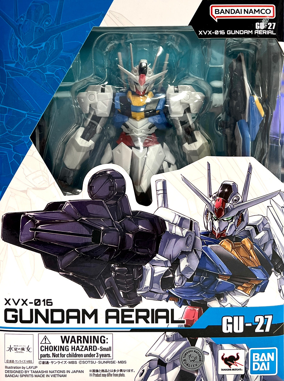 GU-27 XVX-016 Gundam Aerial [The Witch from Mercury] (Gundam Universe)