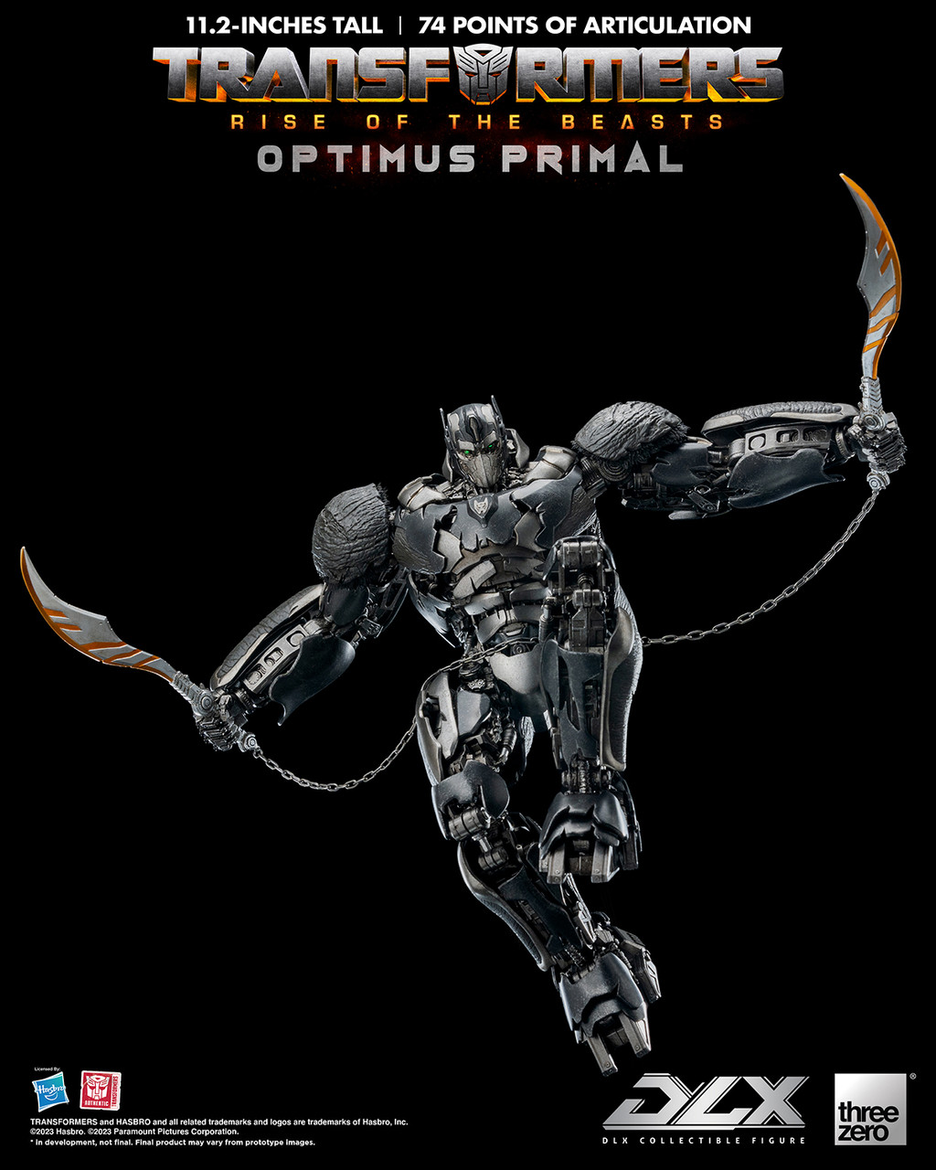 Optimus Primal DLX [Transformers Rise of the Beasts] (Threezero)