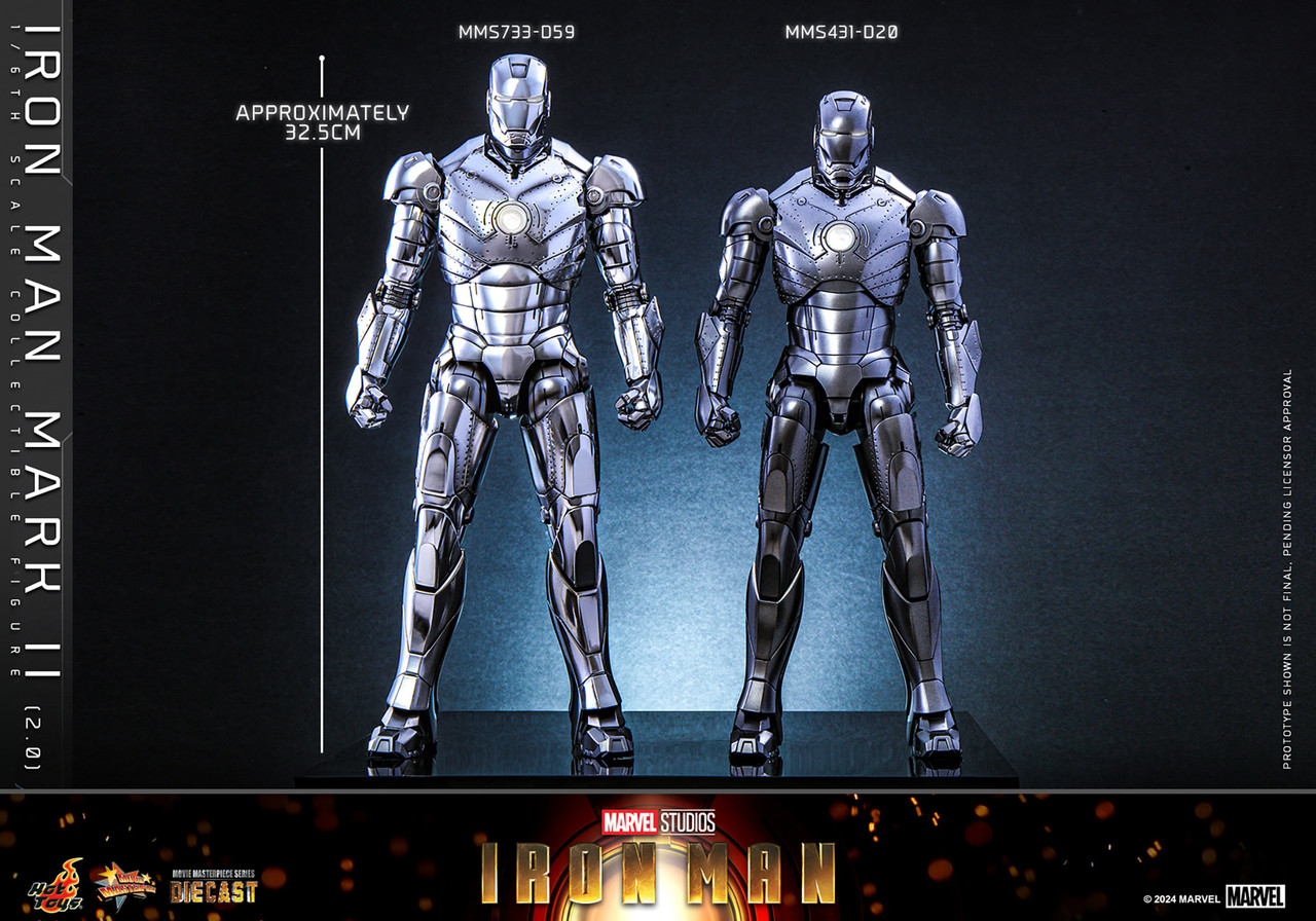 Iron Man Mark II {2.0 Ver.} 1/6 Scale (Hot Toys) **PRE-ORDER**