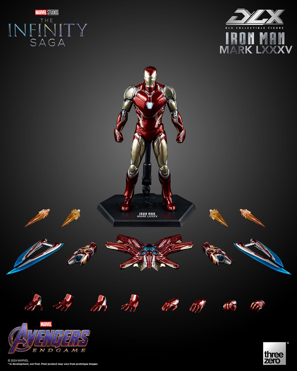 DLX Iron Man Mark 85 LXXXV (Threezero) **PRE-ORDER**