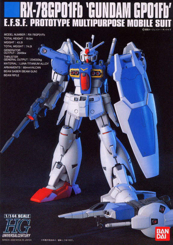 018 GP01 Gundam {Full Vernian} (HGUC) - Hobbyholics