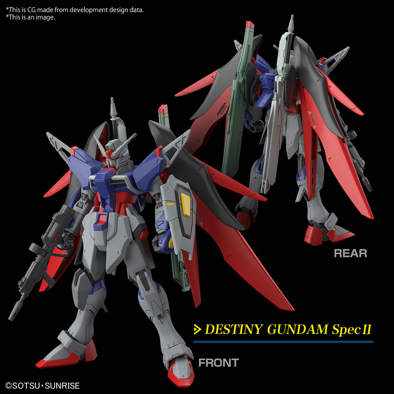 258 Destiny Gundam Spec II & Zeus Silhouette [Gundam Seed Freedom
