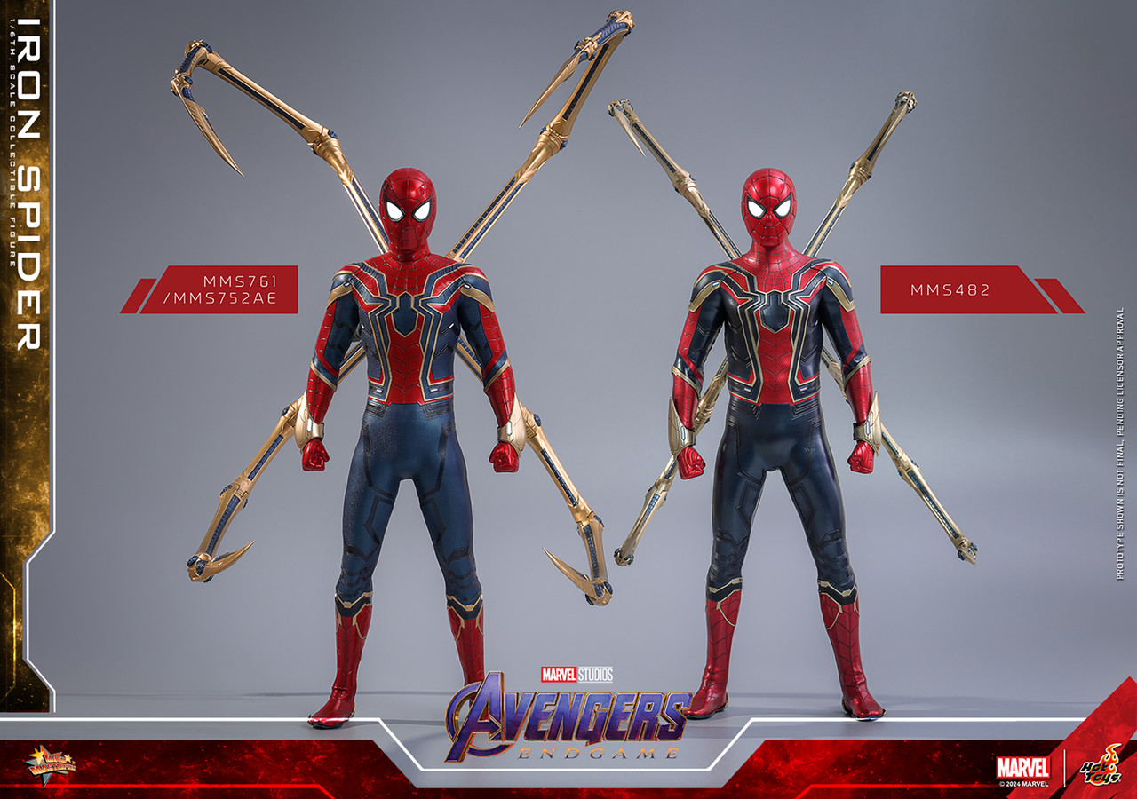 Iron Spider 1/6 Scale Figure MMS761 [Avengers: Endgame] (Hot Toys)