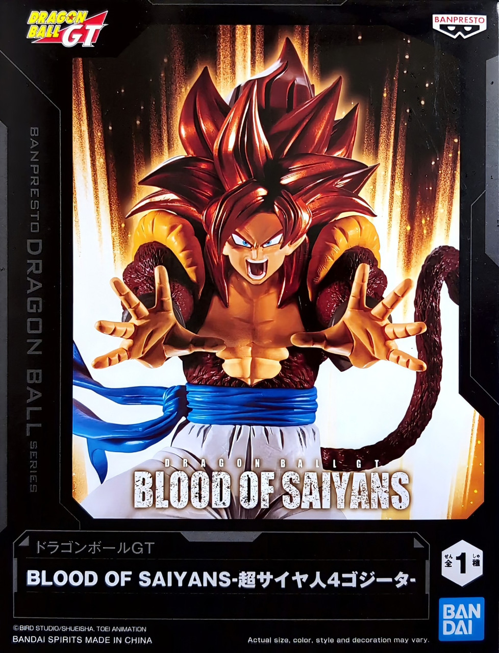 Banpresto Dragon Ball GT – Figura SS4 Gogeta Ultimate Fusion Big Bang Kamehameha, Import Giappone