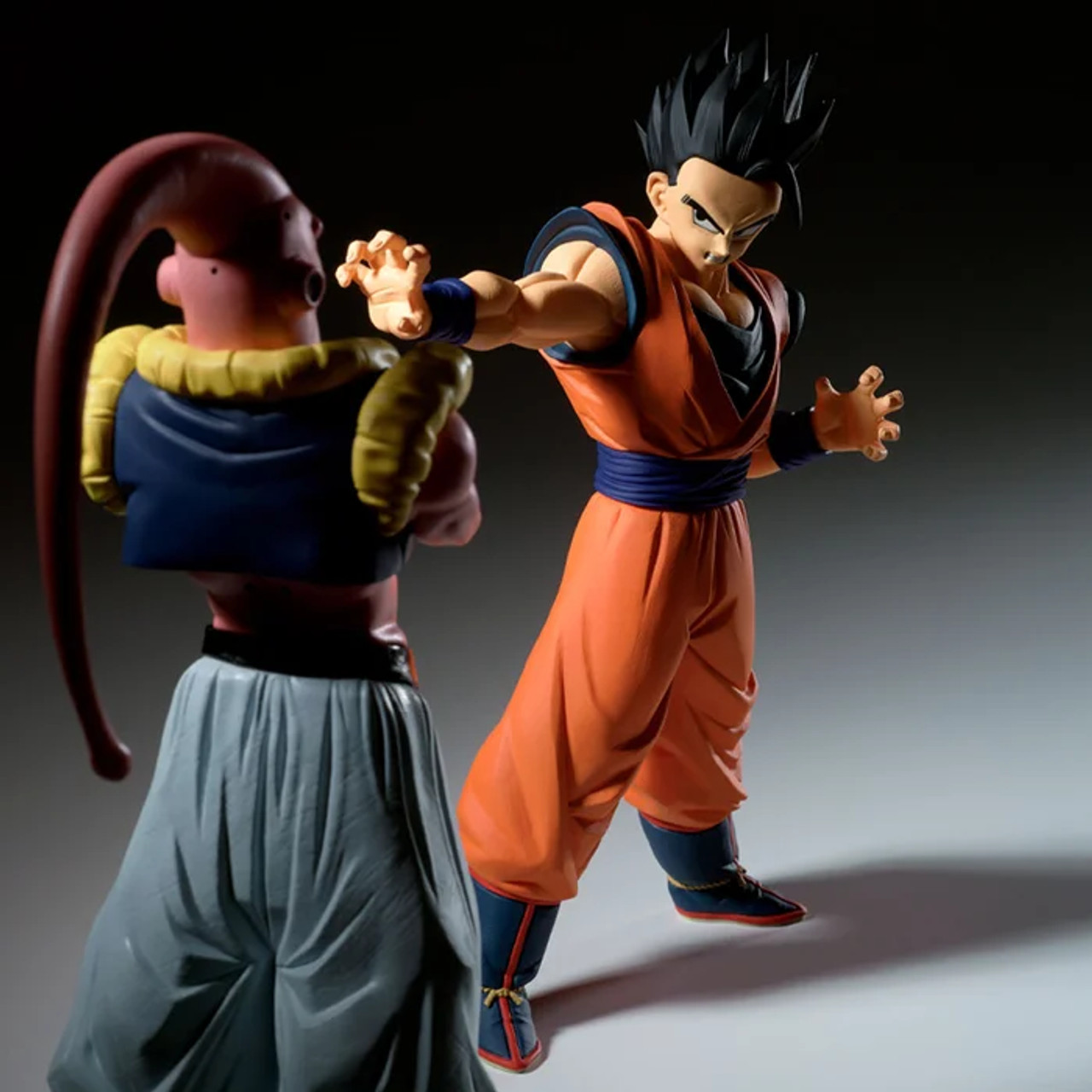 BANPRESTO - meichan Dragon Ball Z Majin Buu VS Super Saiyan 3 Son Goku MATCH