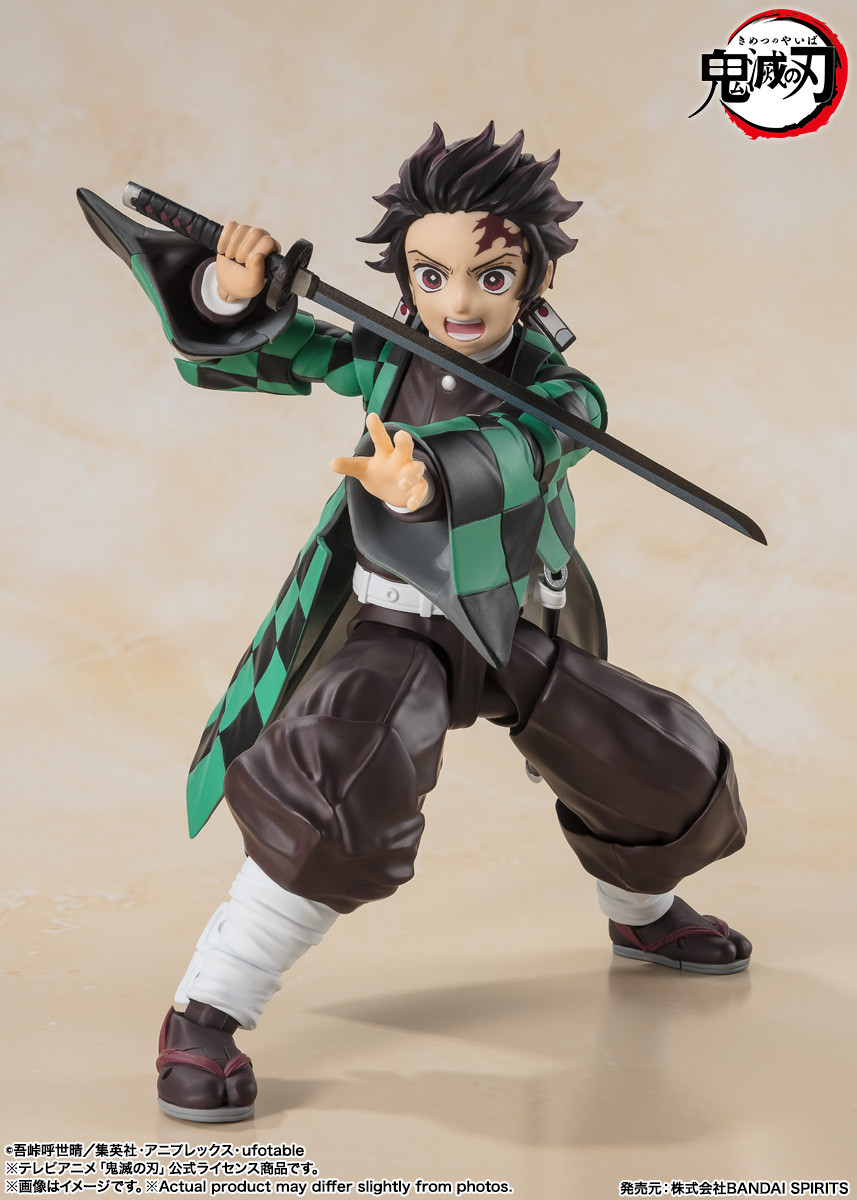 鬼滅の刃　フィギュアセット KAMADO TANJIRO DEMON SLAYER KIMETSU NO YAIBA TANJIRO KAMADO 1/6 ACTION FIGURE