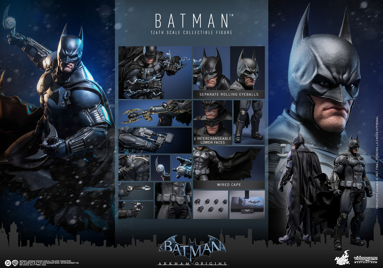 Batman VGM83 1/6 Scale Figure {Video Game Batman: Arkham Origins