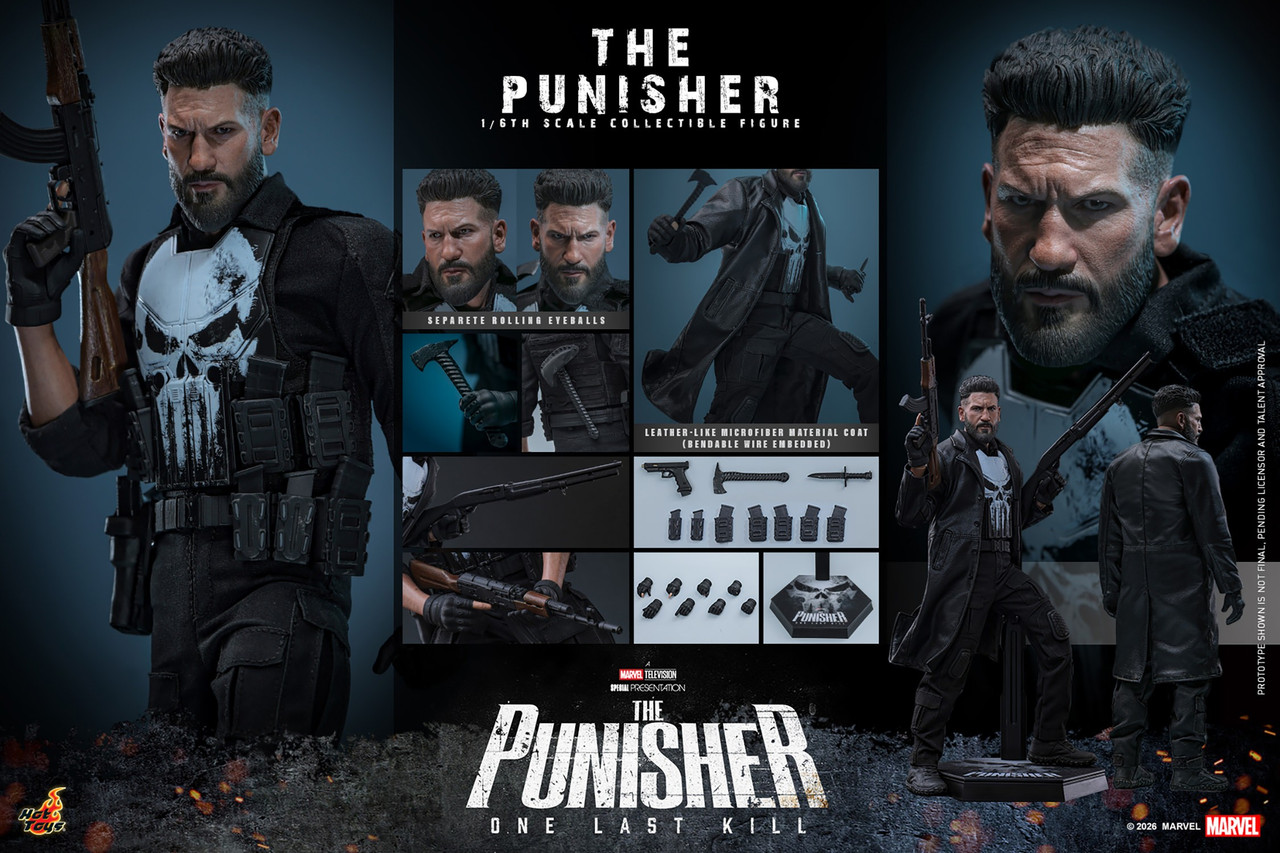 The Punisher 1/6th Scale Figure TMS190 [The Punisher: One Last