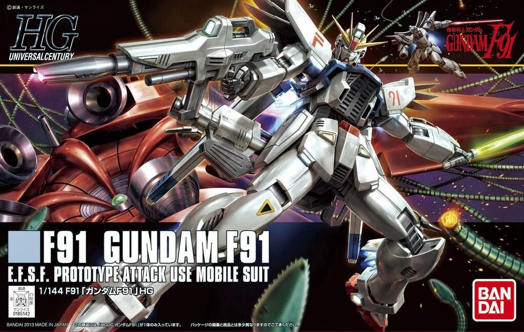 167 Gundam F91 (HGUC) - Hobbyholics