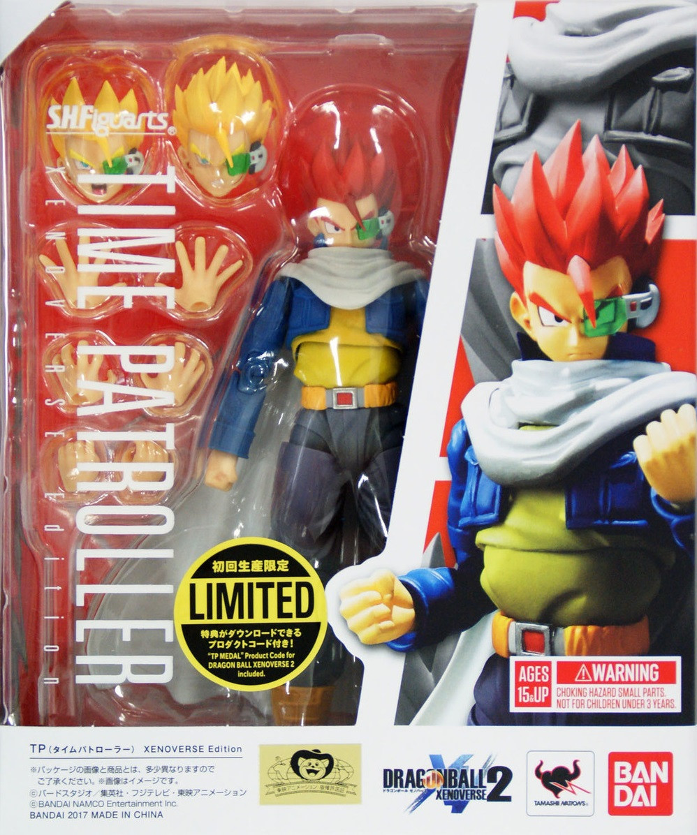 Figurine SH Figuarts - Time Patroller Xenoverse Edition - Dragon Ball - Bandai