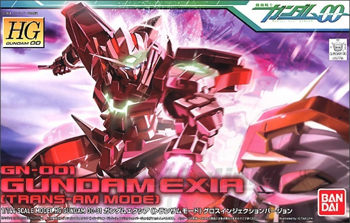 031 Gundam Exia Trans-AM Mode (HG 00) - Hobbyholics