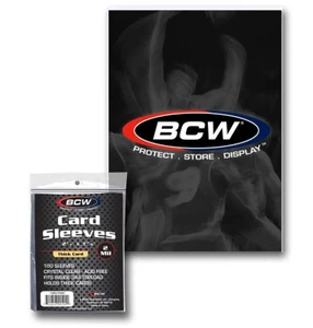 Penny Sleeves {Thick Cards} [100 Ct. Total] (BCW)