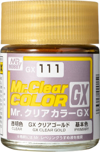 GX111 Clear Gold (Mr. Color) GX111 Clear Gold (Mr. Color)