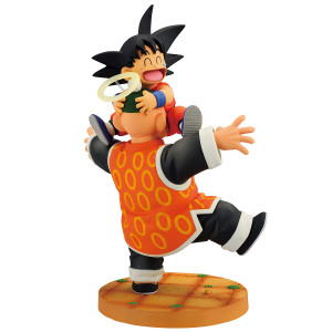 Son Goku & Grandpa Son Gohan <Dragon History II> {Revible Moment Figure} [Dragon Ball] (Bandai Spirits Ichibansho)