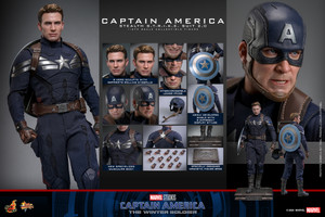 Captain America Stealth S.T.R.I.K.E. Suit 1/6 Scale Figure [Captain America: The Winter Soldier] (Hot Toys)  **PRE-ORDER**