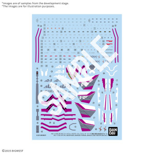 VF-31C Siegfried Water Decals {Mirage Farina Jenius Use} <Macross Delta> (HG) **PRE-ORDER** VF-31C Siegfried Water Decals {Mirage Farina Jenius Use} <Macross Delta> (HG) **PRE-ORDER**