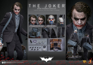 The Joker {Bank Robber Ver.} 1/6th Scale Figure Ver. DX50 [The Dark Knight] (Hot Toys) **PRE-ORDER**