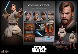 Obi-Wan Kenobi Mustafar Ver. 1/6 Scale Figure [Star Wars: Revenge of the Sith] (Hot Toys)  **PRE-ORDER**