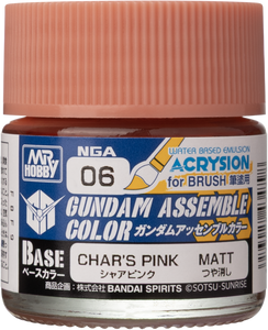 NGA06 Gundam Assemble Color Char's Pink [Acrysion] (Mr. Color) **PRE-ORDER**