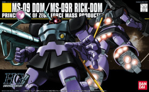 #059 MS-09 Dom / MS-09R Rick-Dom (HGUC) #059 MS-09 Dom / MS-09R Rick-Dom (HGUC)