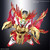 #033 Yan Huang Zhang Fei God Gundam [SD Sangoku Soketsuden] (SD)