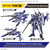 Macross Delta YF-29 Durandal Valkyrie {Maximilian Genius Machine} Full Set [1/100] (HG)