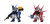 FW Converge Core Gundam Astray Red & Blue Set [Gundam SEED Astray] (Shokugan  Converge)