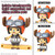 Chopper Robo Super 4&5 [Kung Fu Tracer & Walk Hopper] (One Piece) **PRE-ORDER**