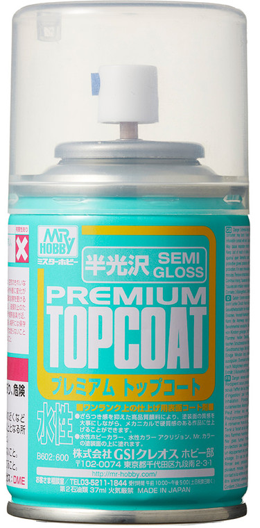 Mr. Premium Top Coat [Semi-Gloss] (Mr. Hobby)