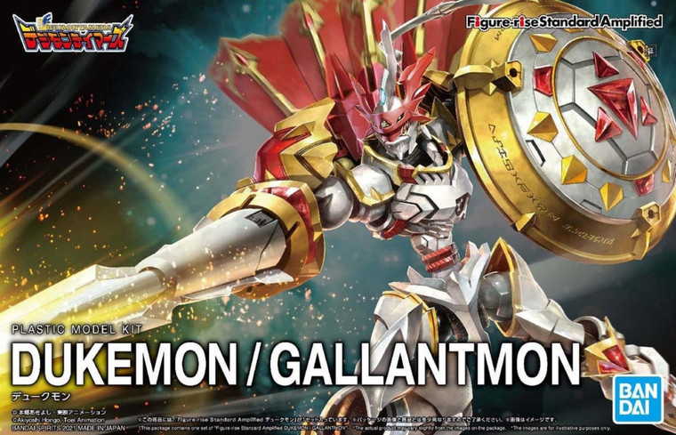 Dukemon / Gallantmon [Digimon] (Figure-rise Standard Amplified)