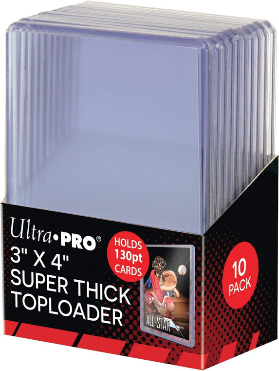 Thick Top loader 130 Pt. [10 Ct.] (Ultra Pro)