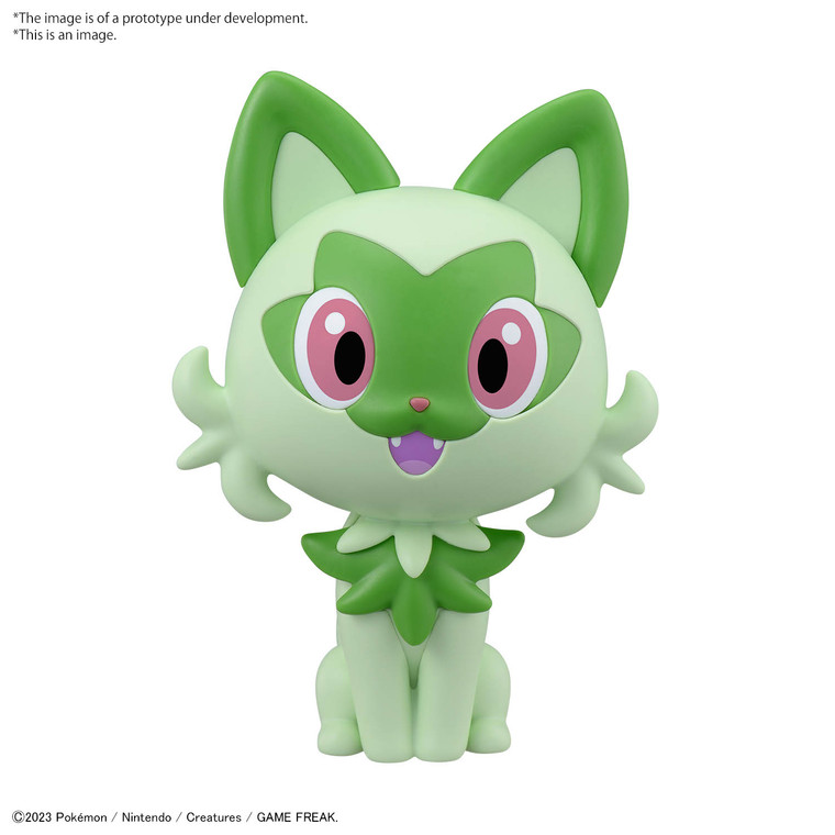 #018 Sprigatito (Pokémon Model Kit Quick!!)