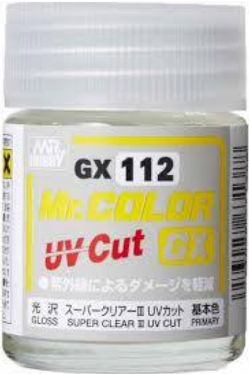 GX112 Super Clear III UV Cut Gloss (Mr. Color)