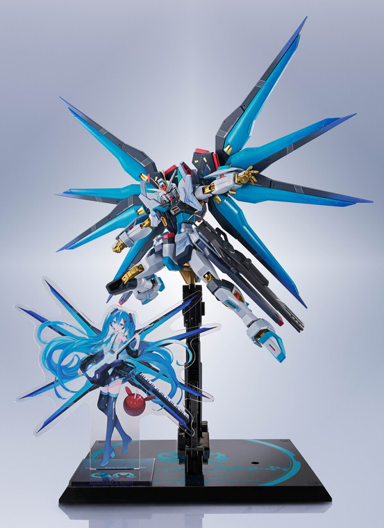 Strike Freedom Gundam Type II Miku Ver. {Gundam 45th Anniversasary x Hatsune Miku} [Gundam Seed Freedom] (Metal Robot Spirits)  **PRE-ORDER**
