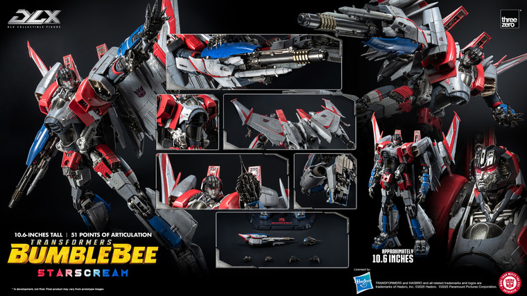 Starscream DLX [Transformers Bumble Bee] (Threezero)  **PRE-ORDER**
